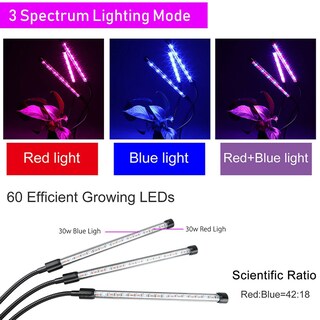 Foto 4 | Foto 4 | Lámpara Led De Cultivo Hidropónica Con Forma De Cabeza De Planta En Flor - Venta Internacional.