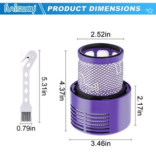 Foto 6 | Foto 6 | Paquete De 2 Filtros De Repuesto Para La Serie Dyson V10 Cyclone - Venta Internacional.