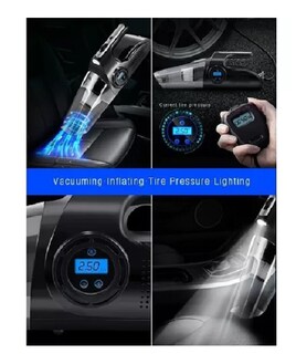 Foto 6 | Foto 6 | Aspirador De Coche 12 V 120 W Compresor Inflador Led 4 En 1 - Venta Internacional.