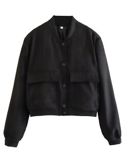 Foto 2 | Foto 2 | Chaqueta Lumister Fashion Tipo Bomber Corta Para Mujer - Venta Internacional.
