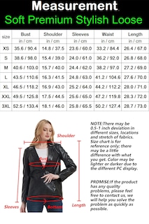 Foto 6 | Foto 6 | Chaqueta Tipo Blazer Risissida De Piel Sintética Para Mujer Talla Grande Color Beige - Venta Internacional.