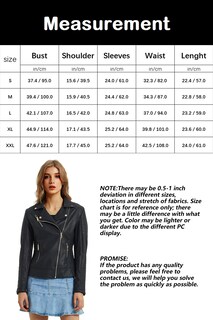 Foto 6 | Foto 6 | Chaqueta Geschallino De Piel Sintética Para Mujer Color Negro Primavera Y Otoño Xl - Venta Internacional.
