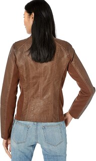 Foto 2 | Foto 2 | Jacket Sebby Collection Whisky De Piel Sintética Para Mujer Talla Grande - Venta Internacional.