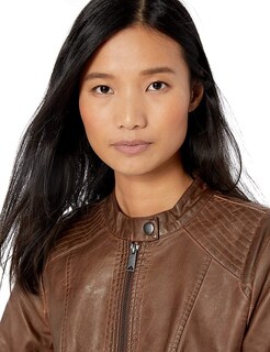 Foto 3 | Foto 3 | Jacket Sebby Collection Whisky De Piel Sintética Para Mujer Talla Grande - Venta Internacional.