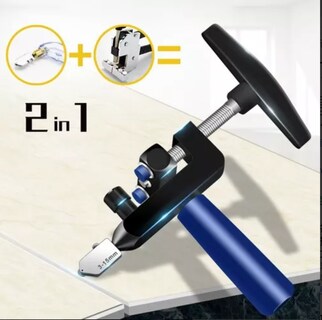 Foto 2 | Foto 2 | Herramienta De Corte De Vidrio Y Cerámica Cerámica Y Vidrio De Una Sola Pieza - Venta Internacional.