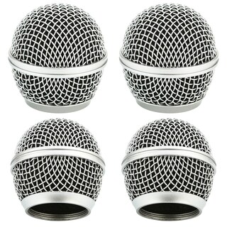 Foto 1 | Foto 1 | Rejilla De Repuesto Para Cabezal De Micrófono Para Shure Sm58 (4 Unidades) - Venta Internacional.