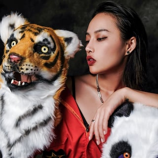 Foto 2 | Foto 2 | Máscara Beesum Realistic Premium King Tiger Head Para Adulto - Venta Internacional.