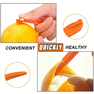 Foto 4 | Foto 4 | Herramienta De Cocina Removedora De Cítricos De Plástico Orange Peeler Cosmer - Venta Internacional.