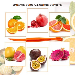 Foto 5 | Foto 5 | Herramienta De Cocina Removedora De Cítricos De Plástico Orange Peeler Cosmer - Venta Internacional.