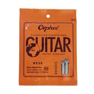 Foto 1 | Foto 1 | Juego Completo De Cuerdas Para Guitarra Clásica Fangzi Nx35 De Nailon 6 Piezas - Venta Internacional.