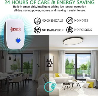 Foto 7 | Foto 7 | Repelente De Plagas Ultrasónico Genérico Repele Insectos Y Roedores - Venta Internacional.