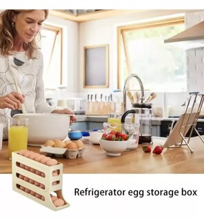 Foto 2 | Foto 2 | Dispensador Frigorífico Con Caja De Almacenamiento De Huevos En El Cuarto Piso - Venta Internacional.