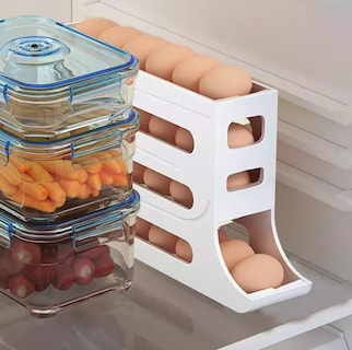 Foto 6 | Foto 6 | Dispensador Frigorífico Con Caja De Almacenamiento De Huevos En El Cuarto Piso - Venta Internacional.