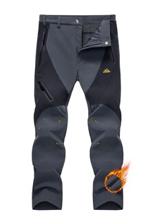 Foto 1 | Foto 1 | Pantalones De Nieve Magcomsen Impermeables Softshell Para Hombre Color Gris Oscuro - Venta Internacional.