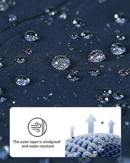 Foto 5 | Foto 5 | Pantalones De Nieve Magcomsen Impermeables Para Hombre Azul Marino E Invierno - Venta Internacional.