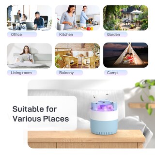 Foto 5 | Foto 5 | Eliminador De Insectos Insecticida No Tóxico Eléctrico Usb Azul - Venta Internacional.