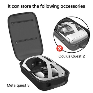 Foto 4 | Foto 4 | Funda De Viaje Hijiao Compatible Con Oculus Quest 3 Y Quest Vr - Venta Internacional.