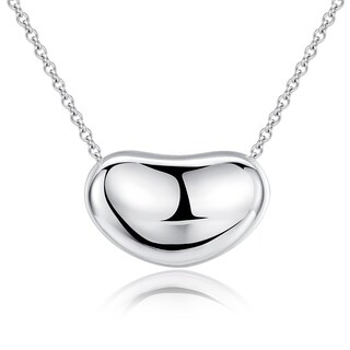 Foto 1 | Foto 1 | Collar Ashley Jeweller Con Forma De Alubias De Plata De Ley 925 - Venta Internacional.