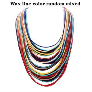 Foto 2 | Foto 2 | Collar Moderno Mjuly Para Mujer Línea De Cera Multicapa - Venta Internacional.