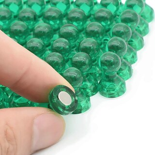 Foto 2 | Foto 2 | Imánes Magnéticos Hmme Para Pizarra Blanca De Color Transparente 56 Unidades - Venta Internacional.