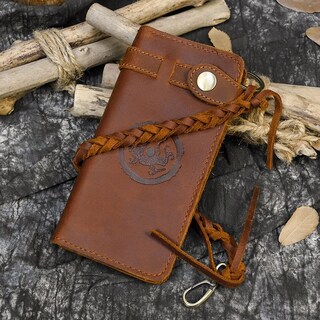 Foto 1 | Foto 1 | Cartera Luufan Classic Crazy Horse Leather Para Hombre - Venta Internacional.