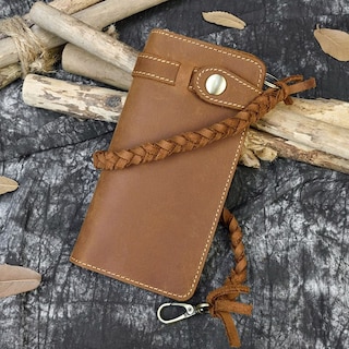 Foto 2 | Foto 2 | Cartera Luufan Classic Crazy Horse Leather Para Hombre - Venta Internacional.