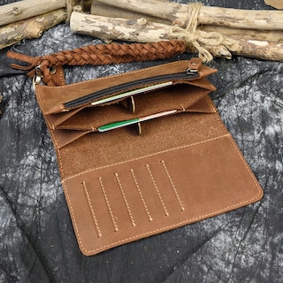 Foto 4 | Foto 4 | Cartera Luufan Classic Crazy Horse Leather Para Hombre - Venta Internacional.
