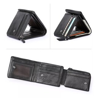 Foto 5 | Foto 5 | Tripliegue De Piel Auténtica De Wallet Contact Para Hombre - Venta Internacional.