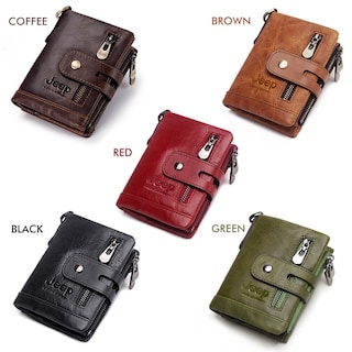 Foto 5 | Foto 5 | Cartera Humerpaul De Piel Auténtica Para Hombre Con Monedero Y Grabados - Venta Internacional.