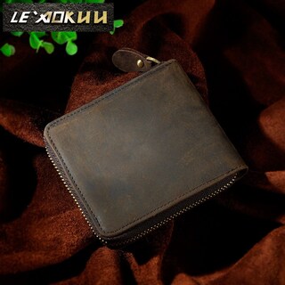 Foto 4 | Foto 4 | Billetera Le'aokuu De Piel De Vacuno Con Pliegue Vertical Para Hombre - Venta Internacional.