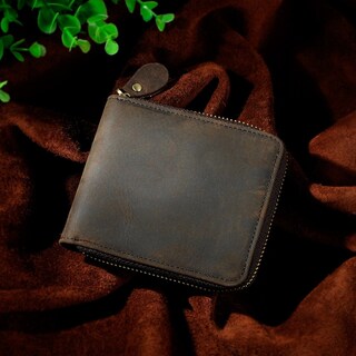 Foto 5 | Foto 5 | Billetera Le'aokuu De Piel De Vacuno Con Pliegue Vertical Para Hombre - Venta Internacional.