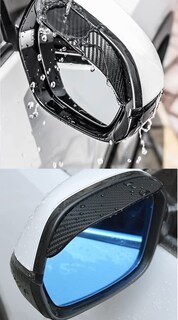 Foto 2 | Foto 2 | Protector De Lluvia Mirror Rain Visor Para Espejos Laterales Para Cejas Paquete De 2 - Venta Internacional.