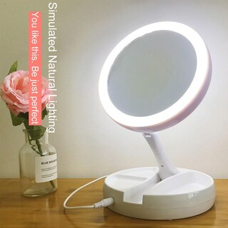 Foto 4 | Foto 4 | Espejo De Maquillaje Led De Sobremesa Ajustable 1x/10x - Venta Internacional.