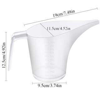 Foto 2 | Foto 2 | Juego De Vasos Medidores Beeldeel Paquete De 8 1000 Ml Con Caño Largo - Venta Internacional.