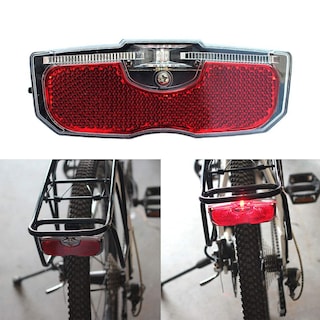 Foto 1 | Foto 1 | Luz Trasera Con Reflector Trasero Para Bicicleta Lovfash Aleación De Aluminio Color Rojo - Venta Internacional.