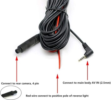 Foto 2 | Foto 2 | Cable De Extensión De Cámara De Respaldo De 10 M Para Wolfbox G840s - Venta Internacional.