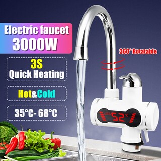 Foto 1 | Foto 1 | Grifo De Calefacción Eléctrico 3000 W 220 V Con Pantalla De Temperatura - Venta Internacional.