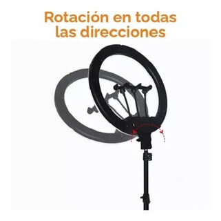 Foto 6 | Foto 6 | Anillo De Luz Led Para Fotografía De 56 Cm De Diámetro Y 48 W Con Control - Venta Internacional.