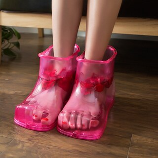 Foto 2 | Foto 2 | Zapatos De Masaje Para Bañera 1 Par De Plástico Para Terapia De Baño - Venta Internacional.