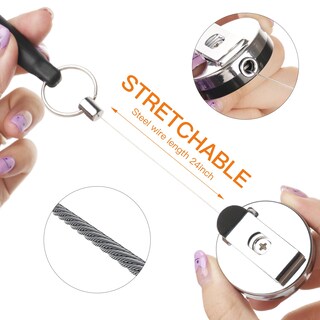 Foto 4 | Foto 4 | Soporte Retráctil Para Bolígrafos Y Lápices Resistente 4 Piezas - Venta Internacional.