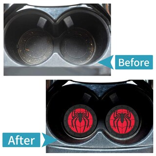 Foto 7 | Foto 7 | Posavasos Para Coche Spider Man Marvel Silicone - Venta Internacional.