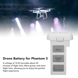 Foto 6 | Foto 6 | Batería De Dron Alaner Para Phantom 3 Todas Las Versiones 4500 Mah - Venta Internacional.