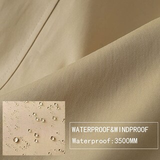 Foto 5 | Foto 5 | Gabardina Nanjun Para Mujer Doble Botonadura Color Caqui Talla 12 - Venta Internacional.