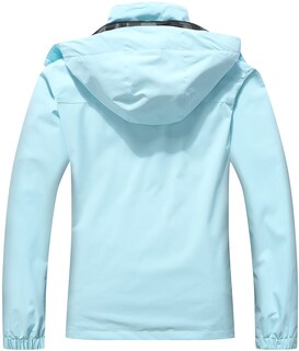 Foto 2 | Foto 2 | Chaqueta Impermeable Moerdeng Para Mujer  Impermeable Y Ligera  Con Capucha - Venta Internacional.