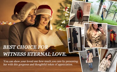 Foto 7 | Foto 7 | Gabardina Nanjun Para Mujer Con Doble Botonadura Color Beige - Venta Internacional.