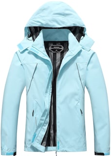 Foto 1 | Foto 1 | Chaqueta Impermeable Moerdeng Para Mujer Impermeable Y Ligera Con Capucha - Venta Internacional.