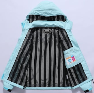 Foto 3 | Foto 3 | Chaqueta Impermeable Moerdeng Para Mujer Impermeable Y Ligera Con Capucha - Venta Internacional.