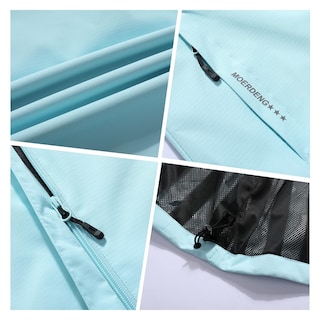 Foto 6 | Foto 6 | Chaqueta Impermeable Moerdeng Para Mujer Impermeable Y Ligera Con Capucha - Venta Internacional.