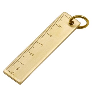 Foto 4 | Foto 4 | Regla Para Llavero Helyzq Portátil Pequeña De Cobre 6 Cm - Venta Internacional.