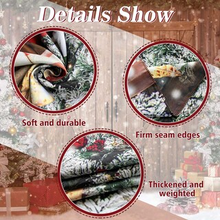 Foto 5 | Foto 5 | Telón De Fondo Fotográfico Felortte Winter Christmas Poliéster 3 X 2 4 M - Venta Internacional.